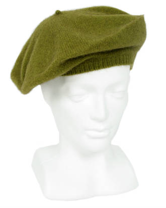 Merino Possum Plain Beret